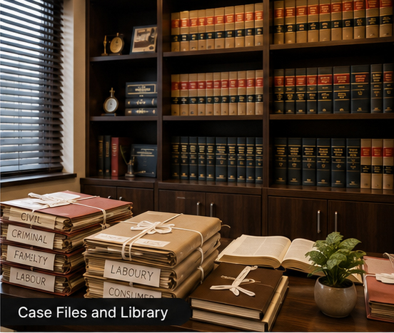 Case files and library